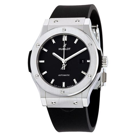 Hublot Classic Fusion Automatic Black Dial Black Ceramic Men 